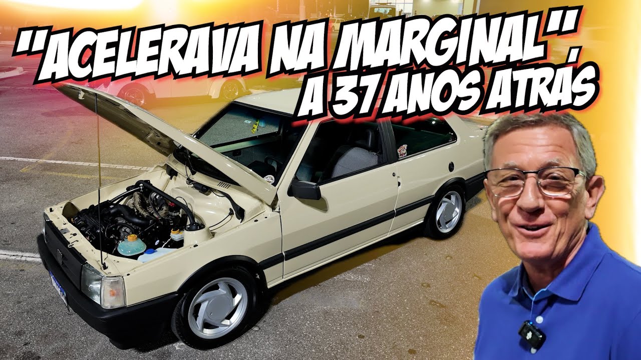 FIAT PRÊMIO COM MOTOR LINEA TURBO - ELE ERA DA ÉPOCA DOS RACHAS NA MARGINAL E NOS CONTOU TUDO!