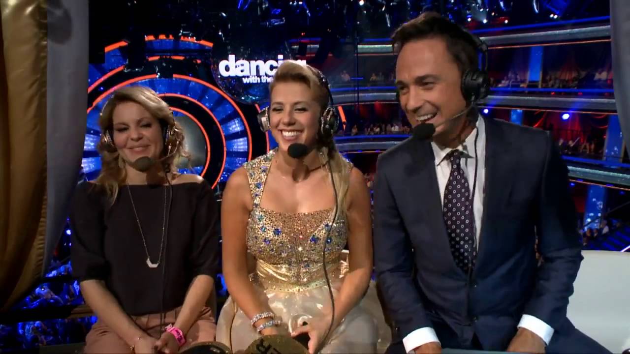Jodie Sweetin and Candace Cameron - DWTS All Access Season 22 - Judges Dance Week