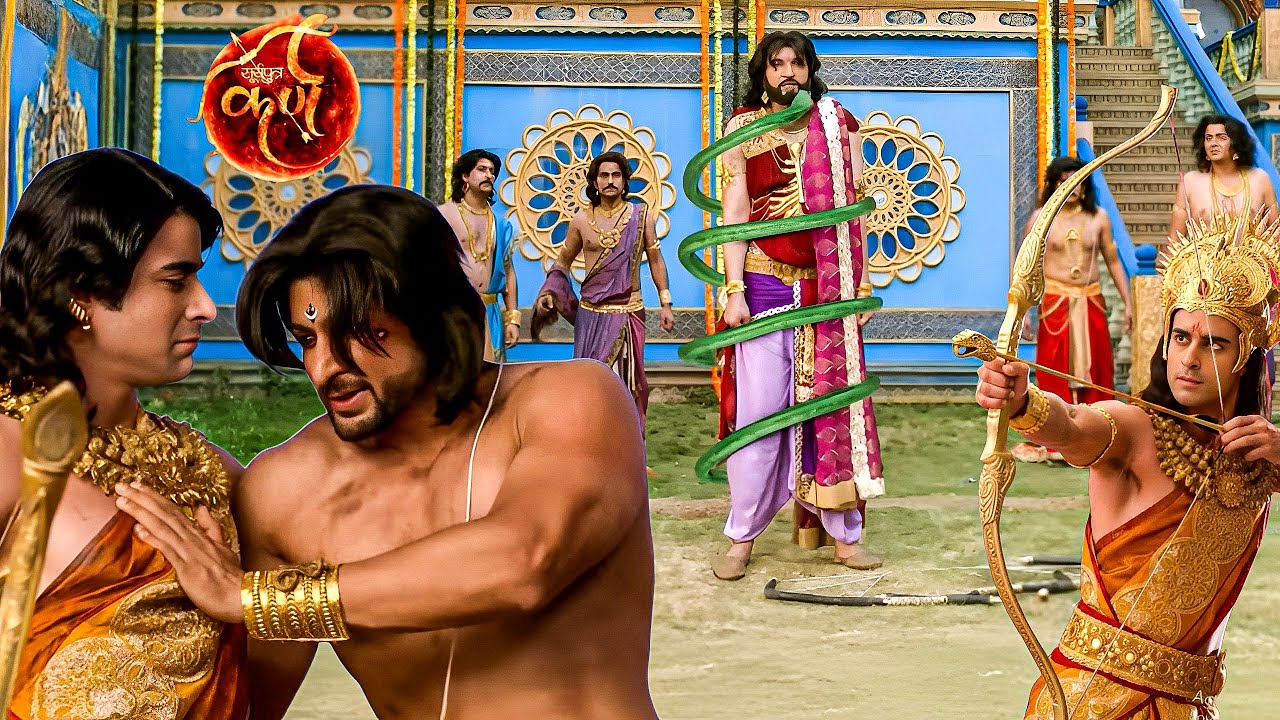 कर्ण ने मद्र नरेश को परास्त कर ,दुर्योधन की करी सहायता | || Suryaputra Karn ||