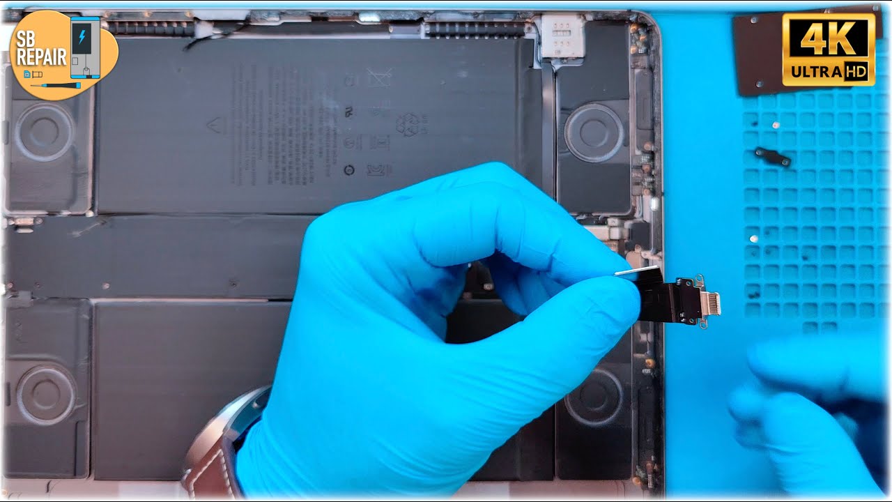 Замена разъема для зарядки Apple iPad Pro 12.9 3-го поколения #ipadpro #apple #зарядка
