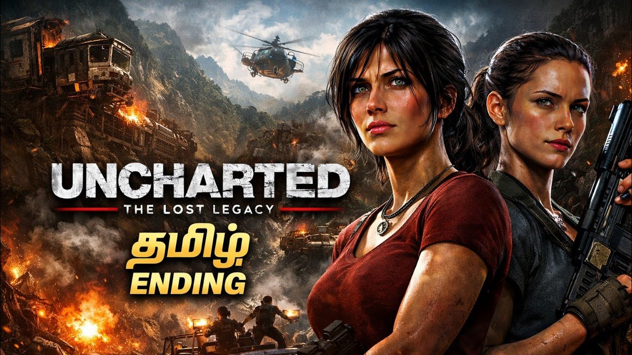 😱 UNCHARTED ENDING Tamil Live | Train Climax Escape 🔥 Lost Legacy Final