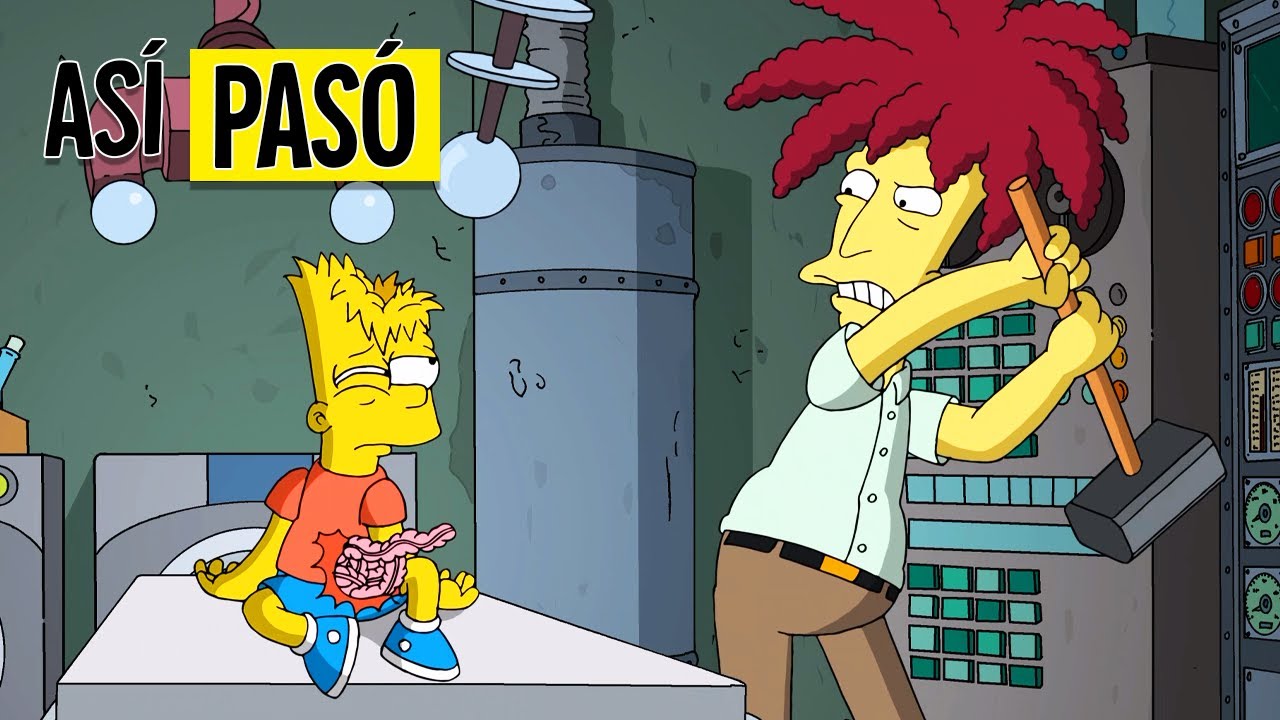 BOB PATI&Ntilde;O MATA A BART | RESUMEN LOS SIMPSONS - EN 8 MINUTOS