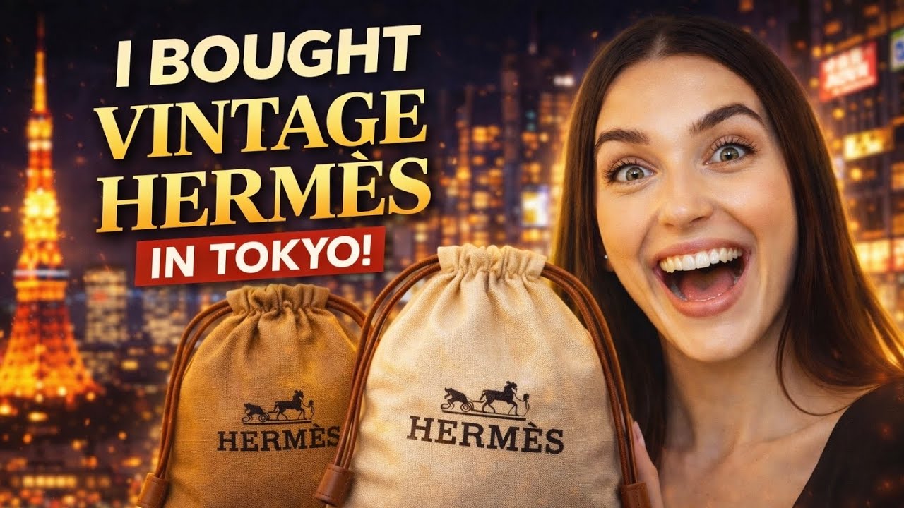 Buying Vintage Herm&egrave;s in Tokyo: What No One Tells You + Unboxing
