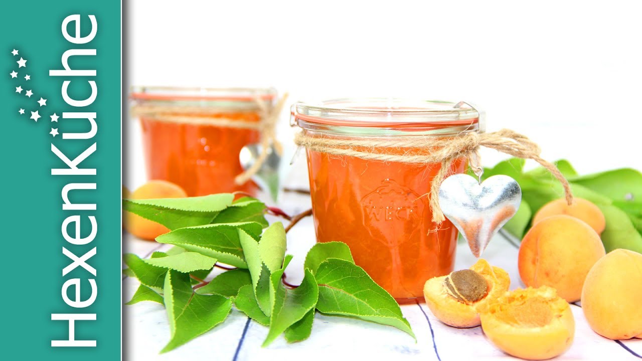 Marillenkonfitüre Aprikosenkonfitüre Thermomix TM5 Rezept Marillenmarmelade Aprikosenmarmelade