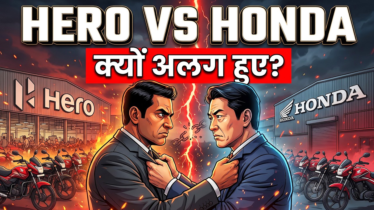 How Hero Honda Split | Fall of a Legendary Partnership | Business Case Study