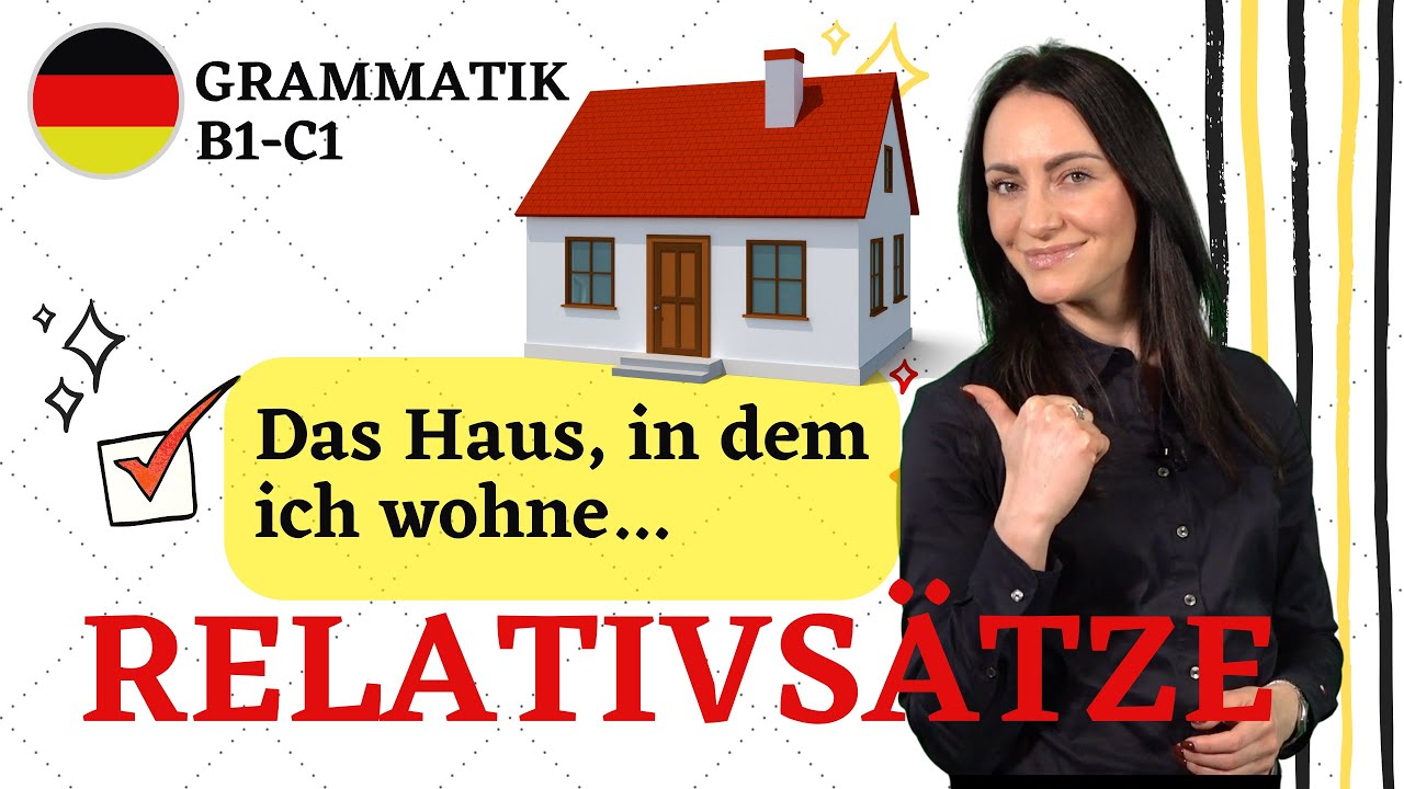 🇩🇪 Relativsätze: Nominativ, Akkusativ, Dativ und Genitiv!