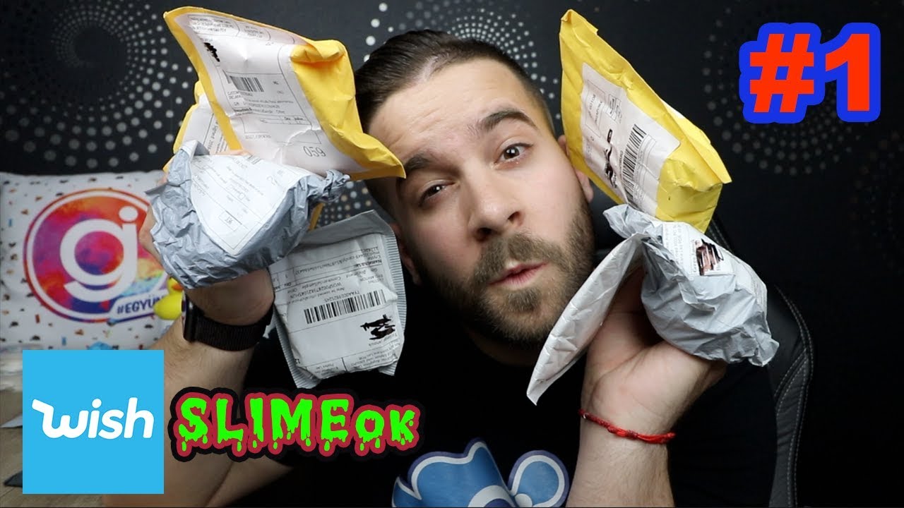 WISHes SLIMEOK TESZTELÉSE #1 ! | ÁTVERTEK ?