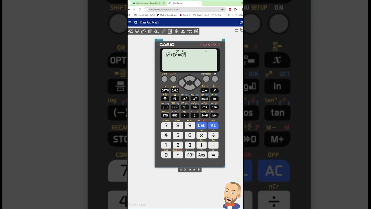 GCSE maths past paper pt 1 | Using your calculator effectively  #casio #maths #gcse