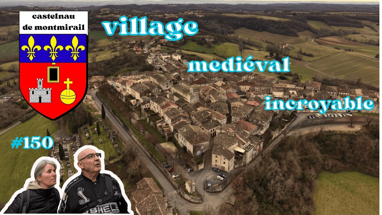 #150#castelnau de Montmirail##mini5pro#okayy#la vraie liberté commence sur la route#drone#