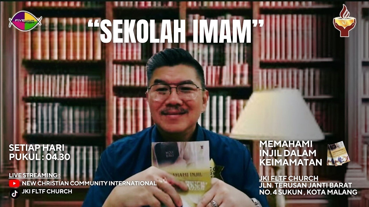 SEKOLAH IMAM (64) | PDT . FABIANUS S.E | MINGGU, 08 MARET 2026