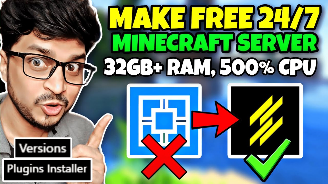 How To Make Free Minecraft Server 24x7 | Free 24/7 Minecraft Hosting