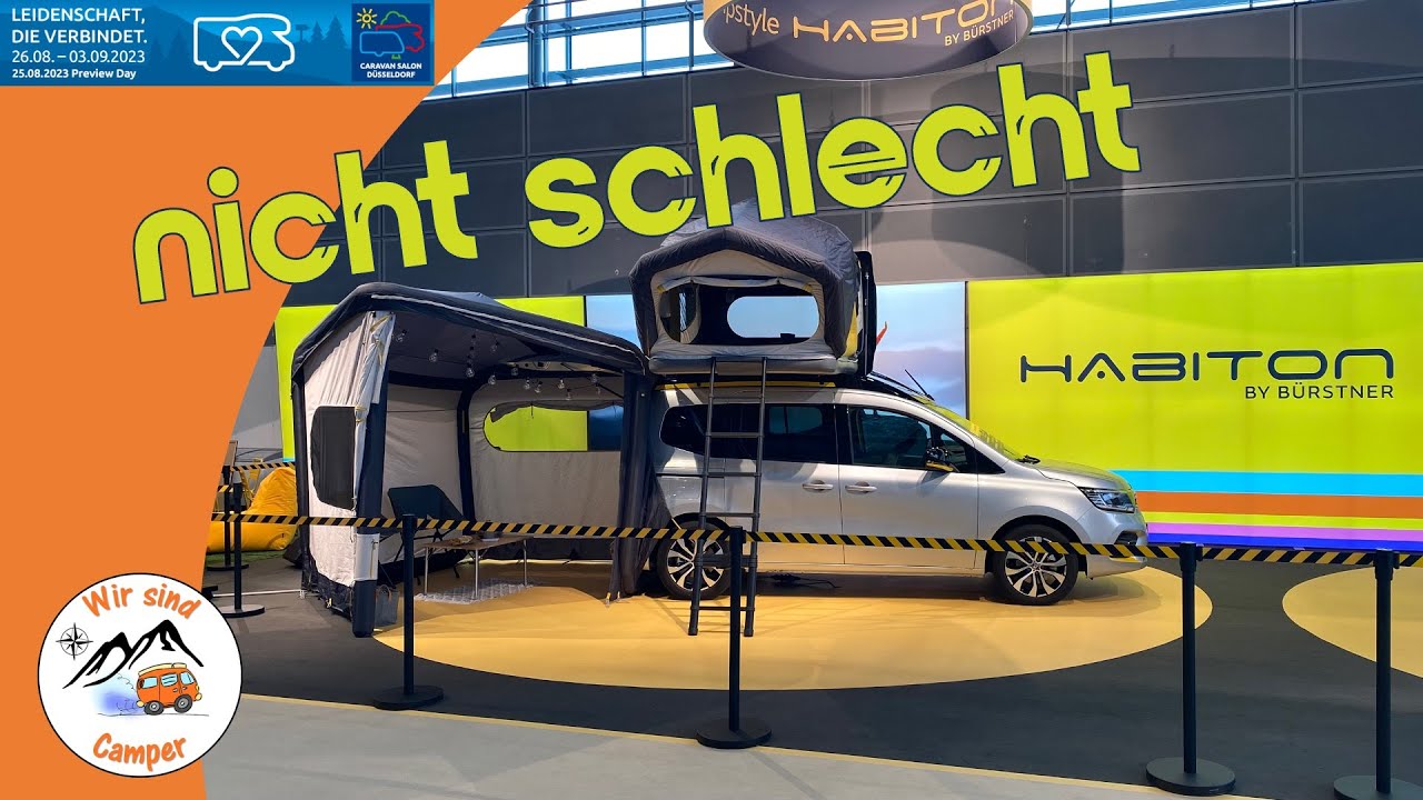 Camping mit Dachzelt und Heckzelt mal neu gedacht | HABITON by Bürstner