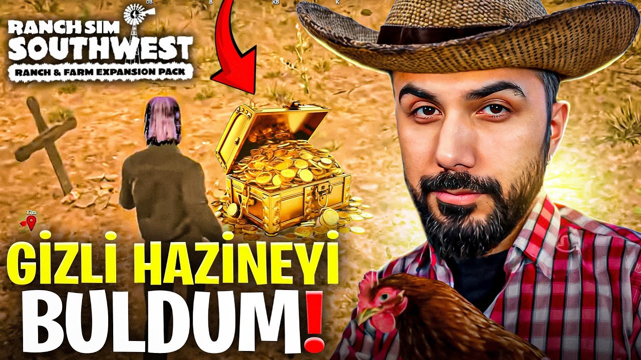 GİZLİ HAZİNELERİN HEPSİNİ BULDUK! AHIRI GELİŞTİRİYORUZ! EKİPLE RANCH SIMULATOR! | Barış Can