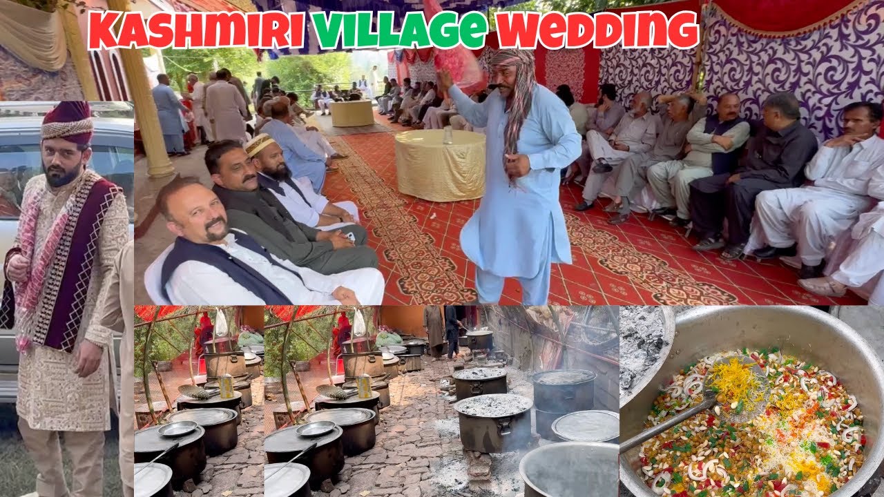 Kashmir village traditional wedding