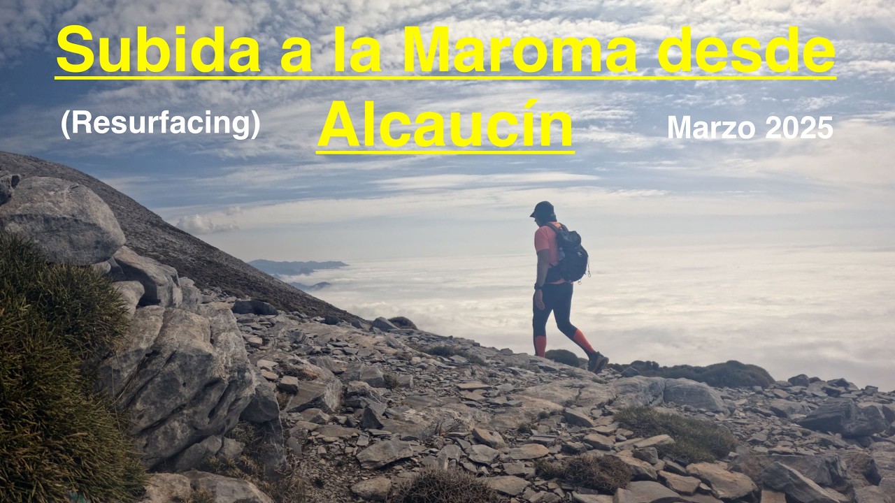 Subida a la Maroma desde Alcaucín (22 kms. y 1700 +) (Resurfacing)