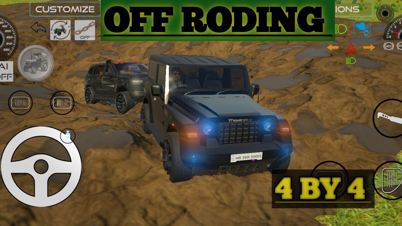 FORD ENDEAVOUR VS THAAR OFF RODING GAME 