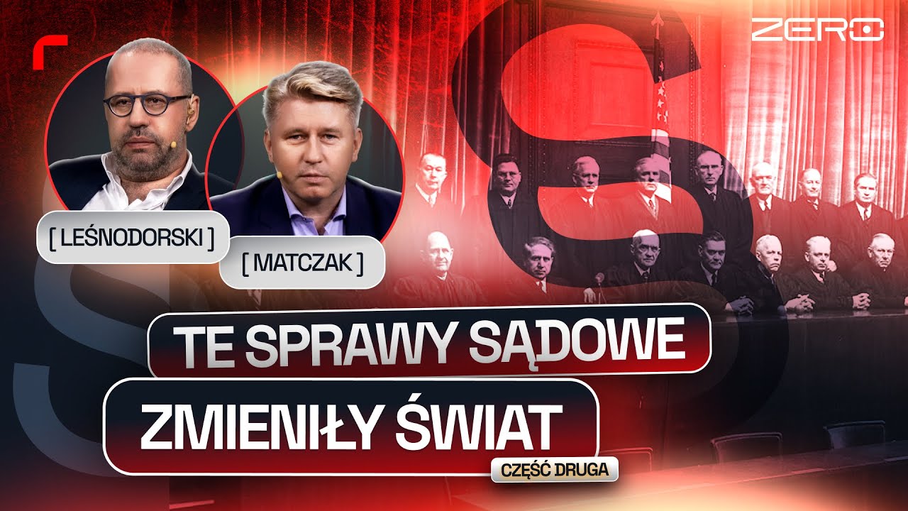 PROCESY SĄDOWE, KT&Oacute;RE ZMIENIŁY BIEG HISTORII - 10 NAJWAŻNIEJSZYCH SPRAW. CZĘŚĆ 2 | NIEPOPRAWNIK #41