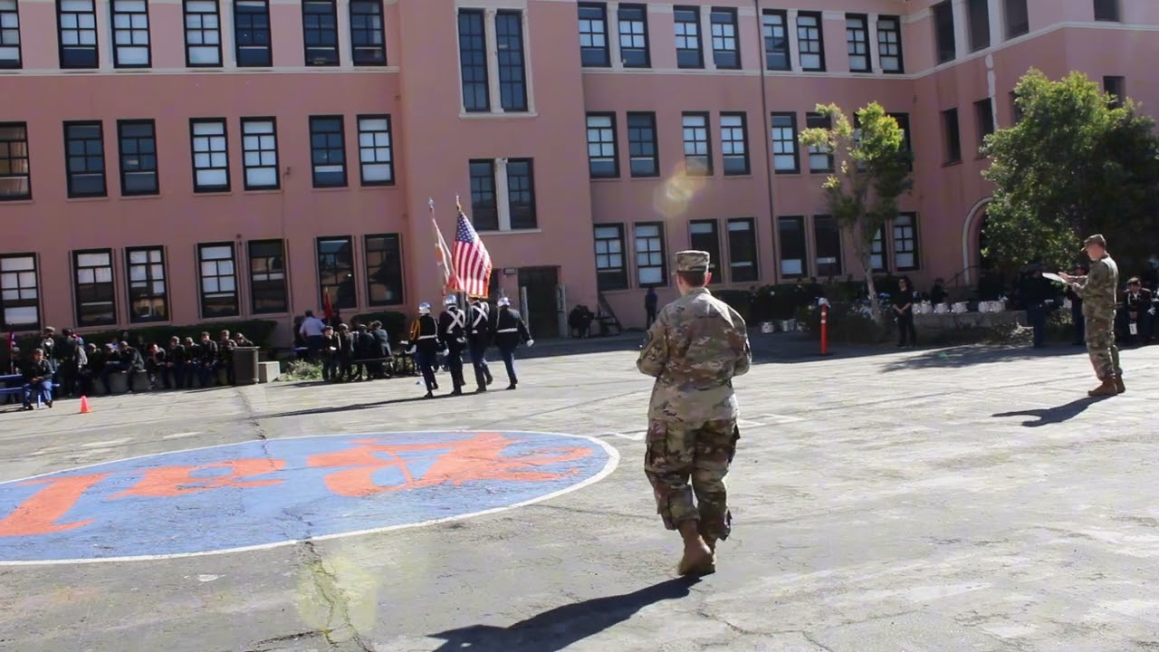 Galileo High School Color Guard 2023