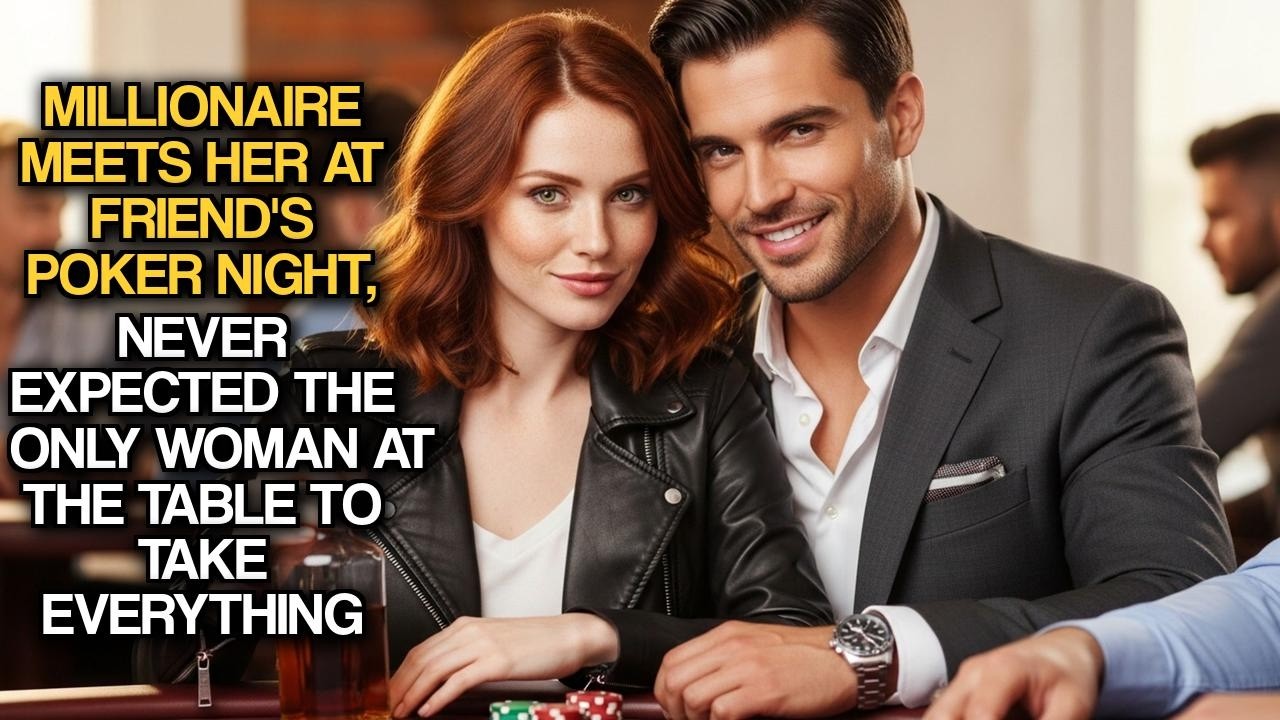 Millionaire Meets Her At Friend's Poker Night, Never Expected Only Woman At Table To Take Everything