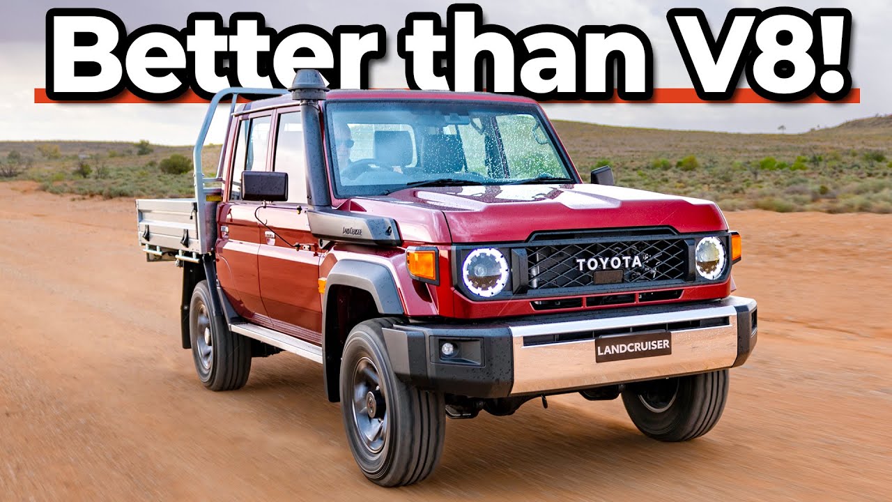 Хорошо!? Четыре цилиндра и автомат (обзор Toyota Land Cruiser 70 Series 2024)