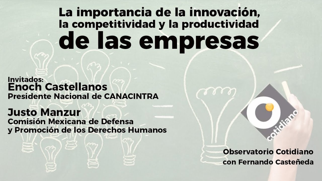 La importancia de la innovaci&oacute;n, la competitividad y la productividad de las empresas