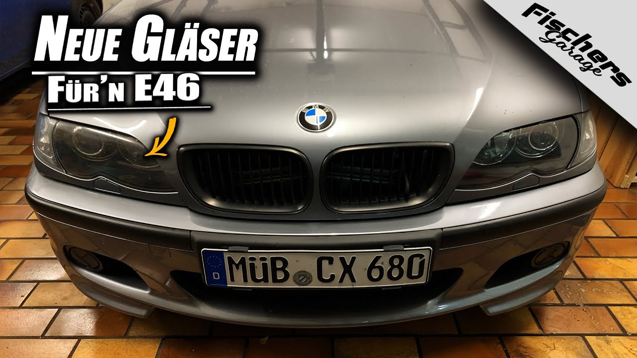 BMW E46 (Headlight Lenses) Replacement | With Xenon & SRA Without Removing the Bumper