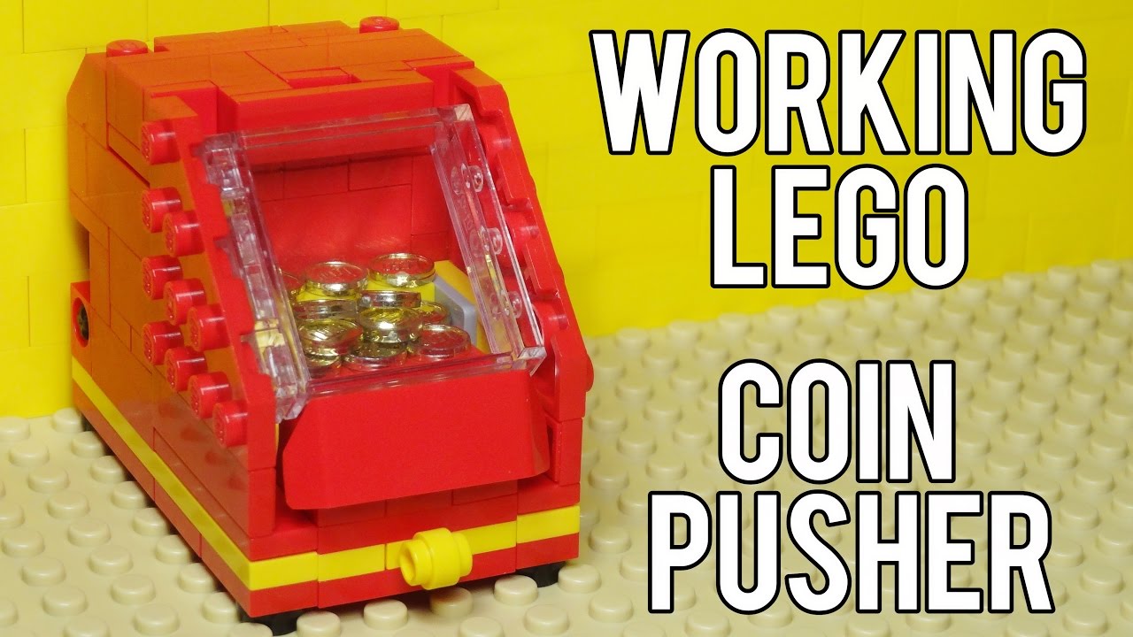 Как построить работающий автомат для монет из Lego