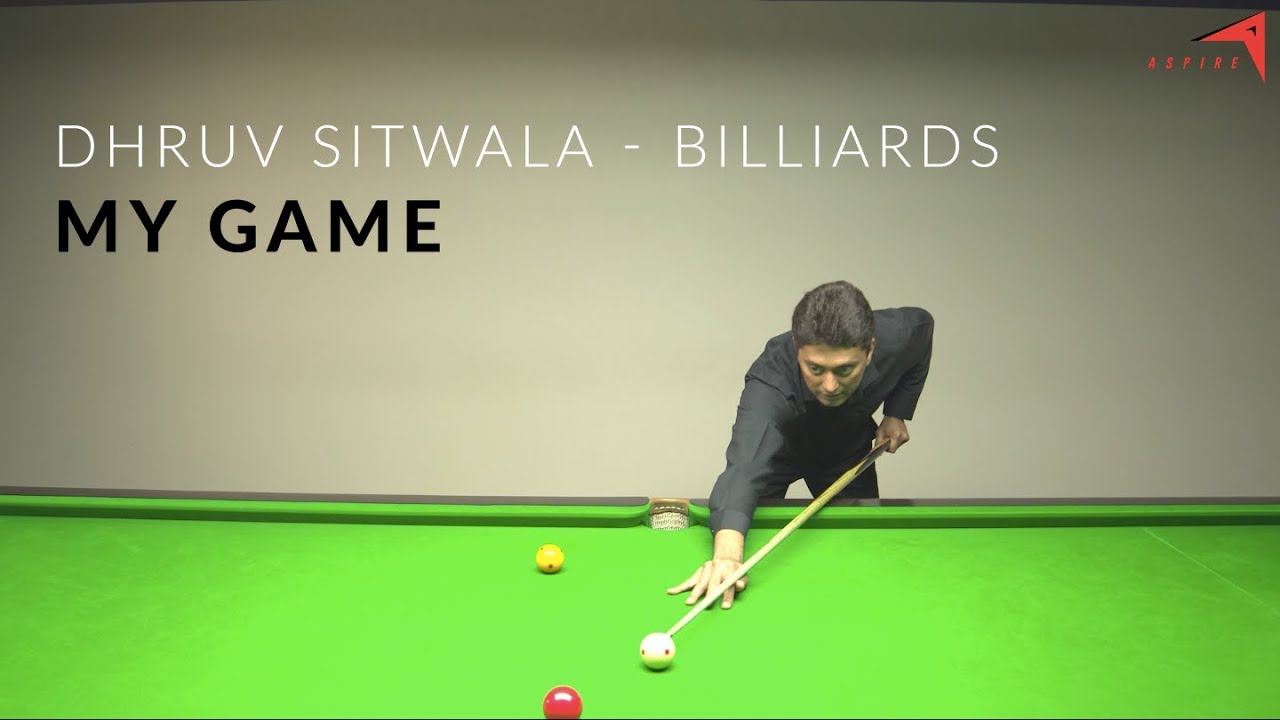 Billiards - Grip, Stance, Cue, Half Ball Concept | Dhruv Sitwala