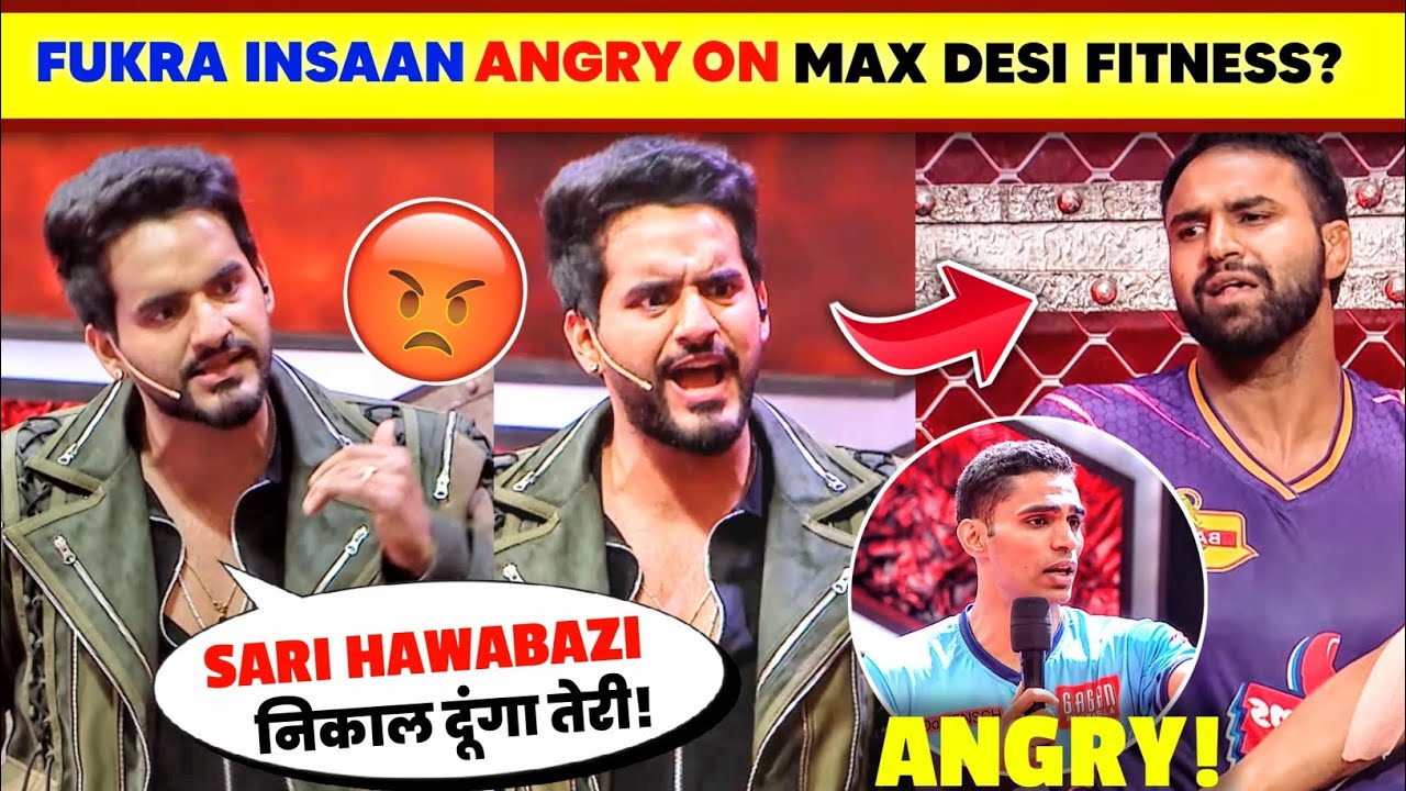 OMG!🤯 Fukra Insaan VERY ANGRY ON Max Desi Fitness In Battleground😡| Max Vs Shiva Fight| Battleground