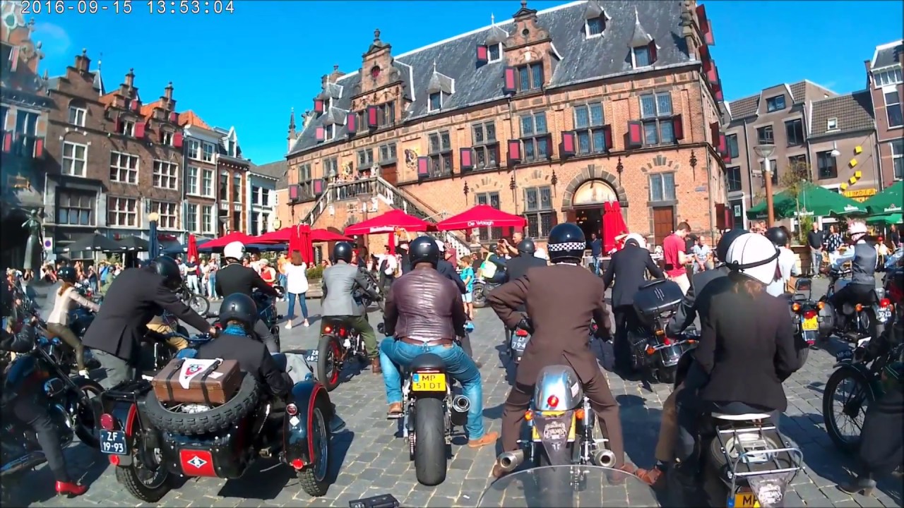 The Distinguished Gentlemens Ride Nijmegen, the Netherlands. 2016.