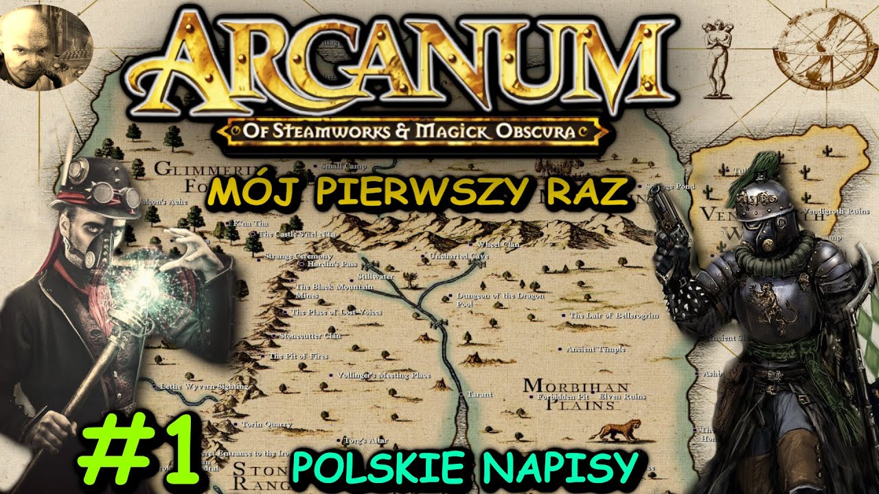 ARCANUM PRZYPOWIEŚĆ O MASZYNACH I MAGYI PL #1 Poznajcie Bartusa van Kirk STEAMPUNK cRPG mega klasyk