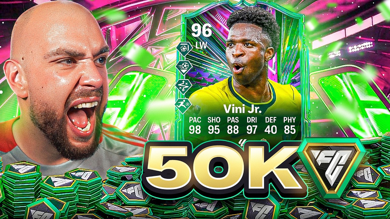 50K FC Points Decides My Team w/ 96 PATH TO GLORY VINI JNR!