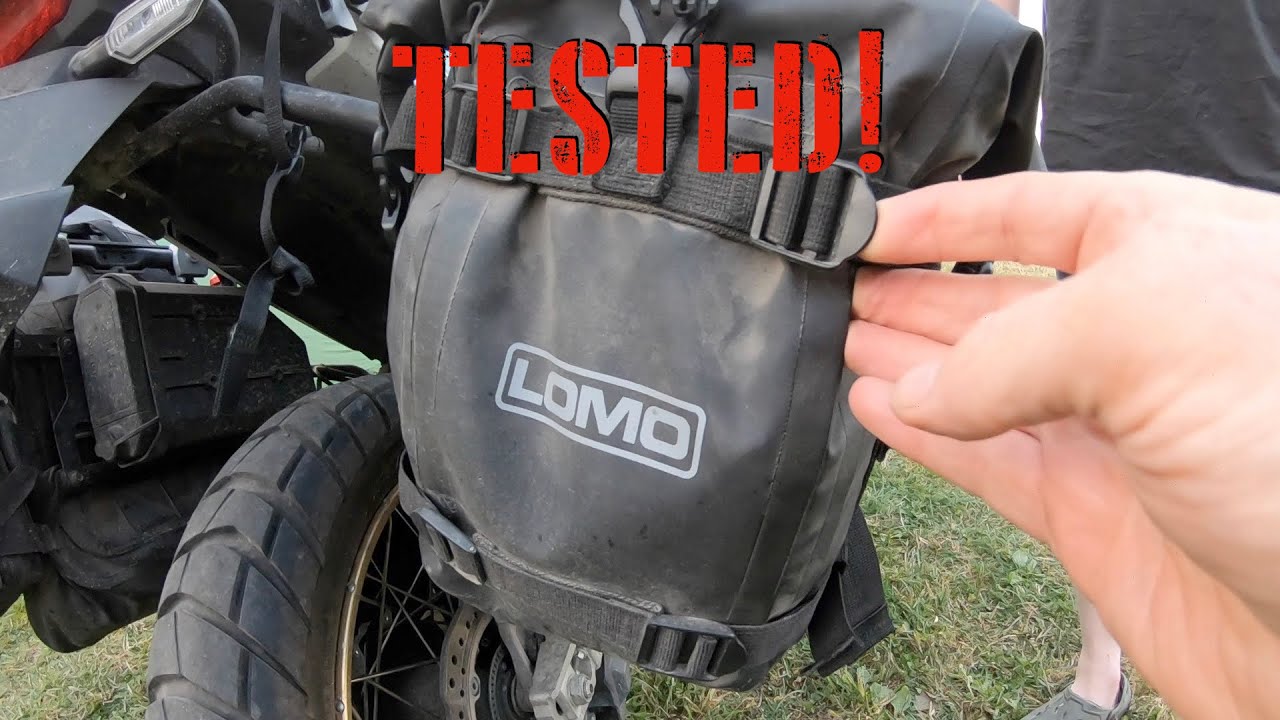 LOMO Motorcycle Pannier Dry Bags - Tested