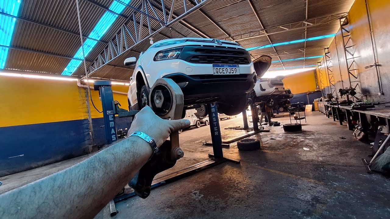 FIAT TORO 1.8 troca trizeta e coxim do câmbio por causa da vibração