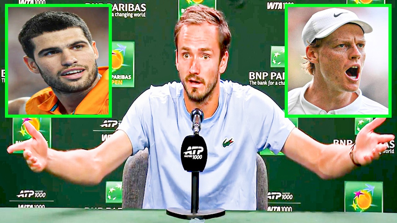 Medvedev Reveals Who Is Tougher: Alcaraz or Sinner