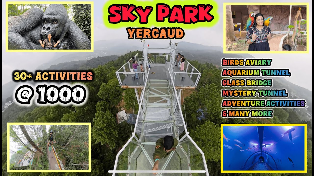 India’s First Night Park + Adventure | Sky Park Yercaud | Tour & Review