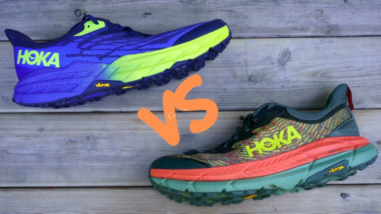 Hoka Speedgoat 5 VS Hoka Mafate Speed 4 | Quale è meglio per te?