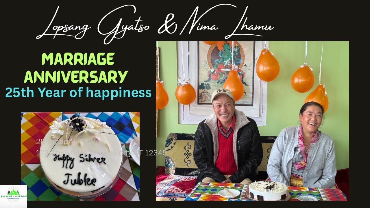 Marriage Anniversary 25th years of Happiness 🥂🌹