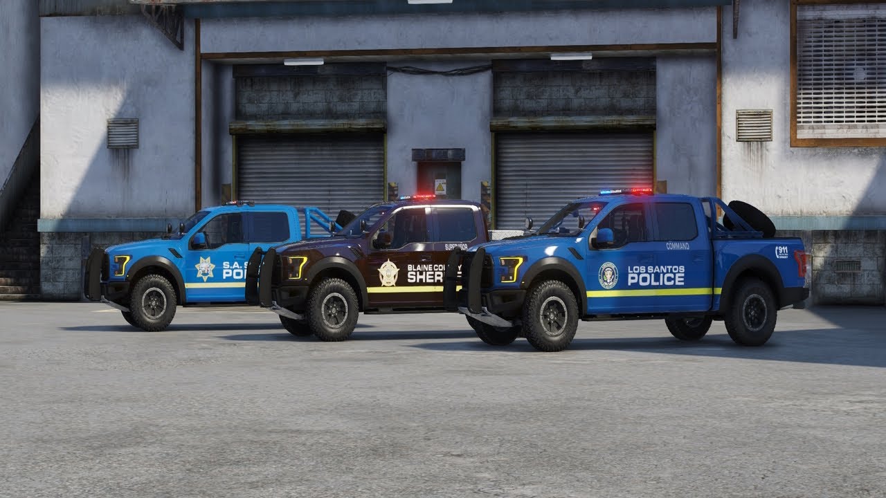 Generic Pickup Truck Police Vehicle - GTA - CarLabs
