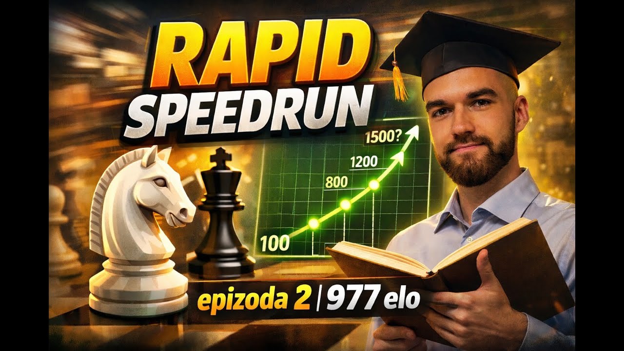Rapid šah kroz navike (BEZ TEORIJE) | Speedrun #2