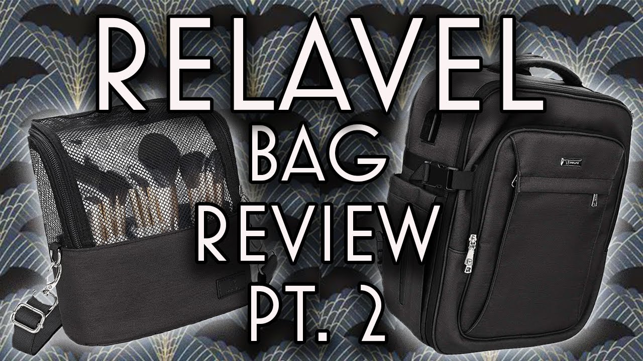Relavel Backpack & Brush Case REVIEW!