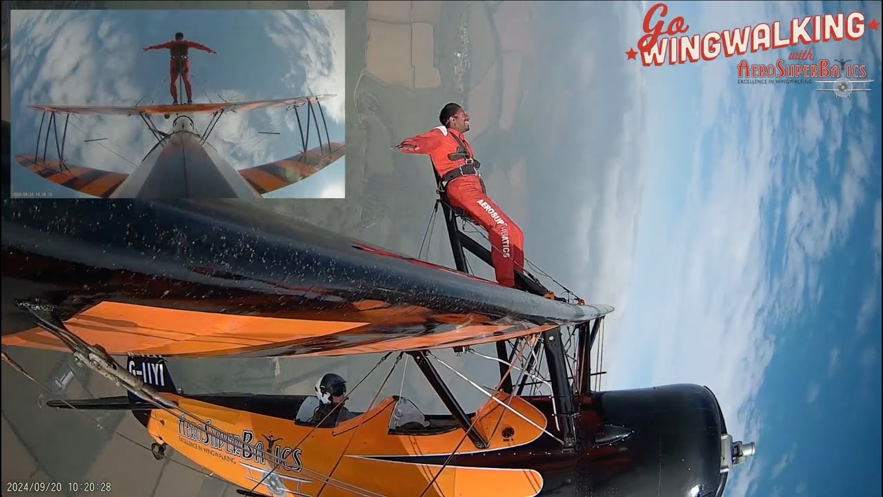 I Went Back for More: Aerobatic Wingwalk #2!