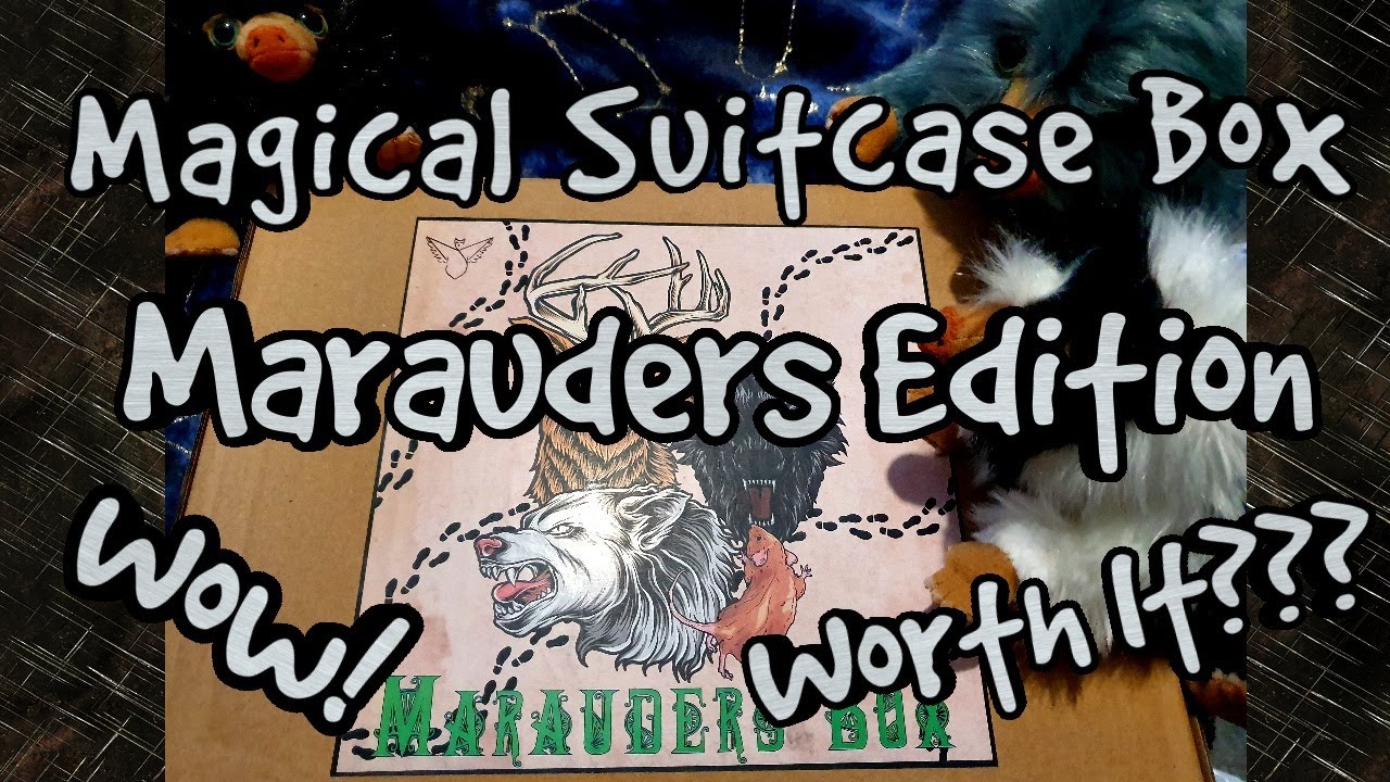 Harry Potter: Unboxing Magical Suitcase Box January 2020| Armyofnifflers