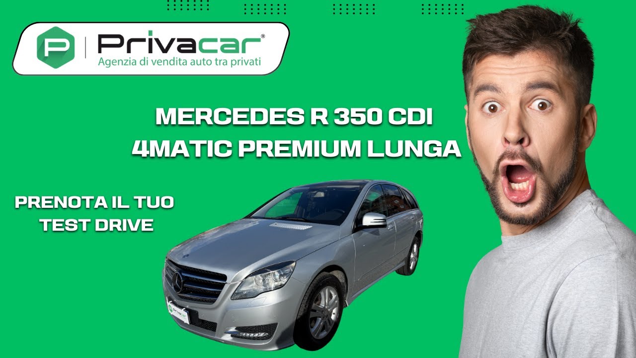 MERCEDES R 350 CDI 4MATIC PREMIUM LUNGA