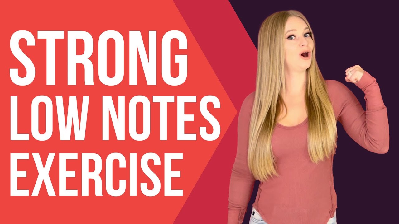 Vocal Exercise For Altos | How To Sing Low (Female)