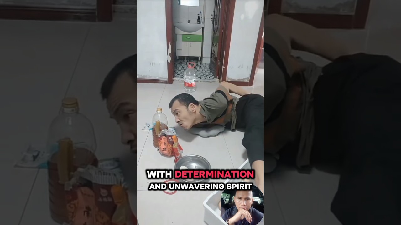 Despite his physical limitations  #StrongMan #DisabilityIsNotALimitation