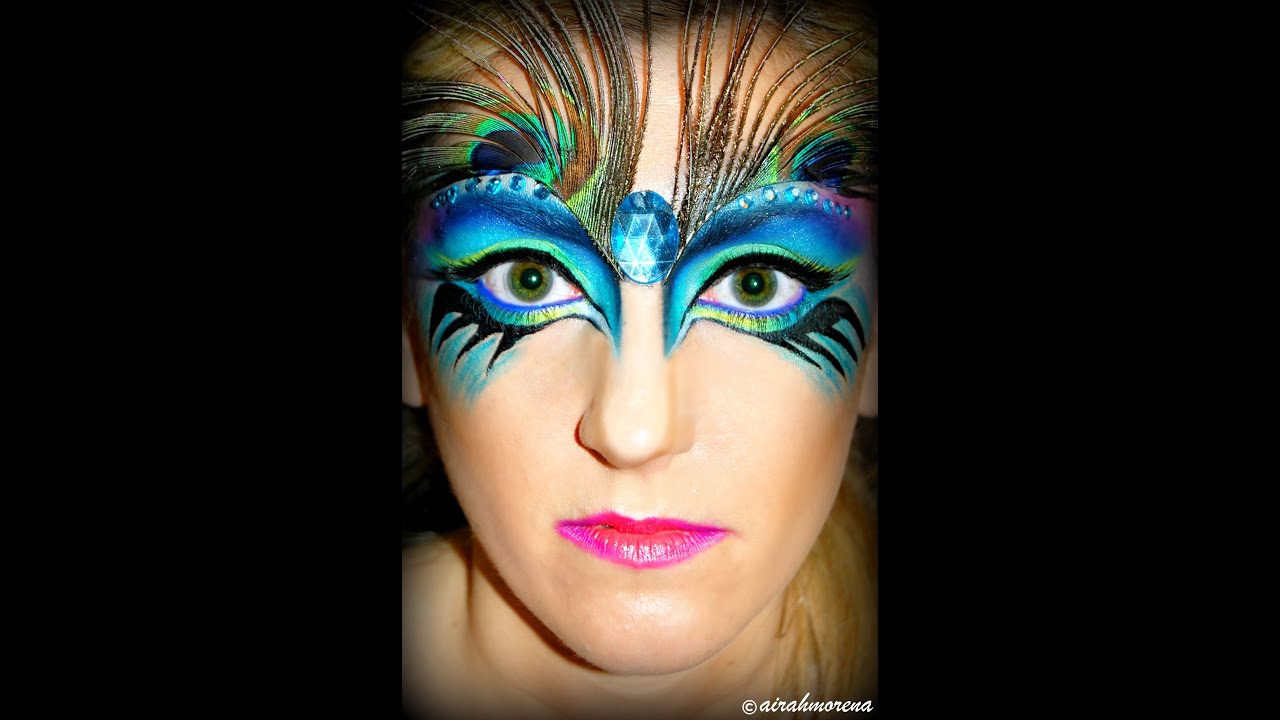 NYX Face Award Entry - Masquerade Makeup Peacock