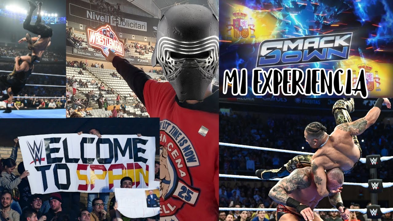 Vlog de mi experiencia en el SmackDown del 14 de marzo de 2025 en Bacelona GrMm88