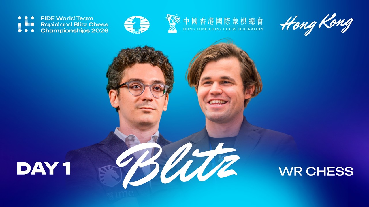 WR Chess | Day 1 | FIDE World Blitz Team Championship 2026