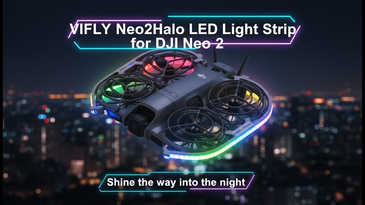 Can you fly the neo 2 at night -  VIFLY Neo2Halo LED Light Strip